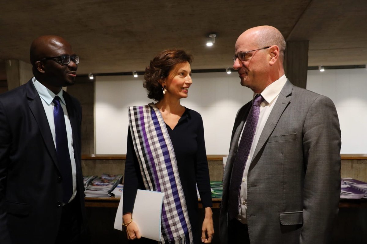 Audrey Azoulay tweet media