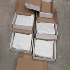 Parcels containing cocaine were intercepted in transit