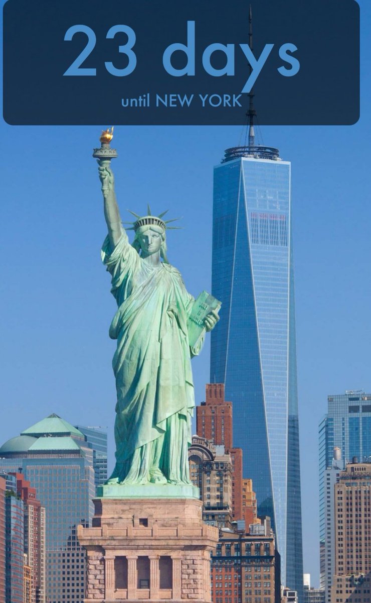 Arghhhhh #SoExcited #NewYorkCity 23 days #WellingtonHotel #February2020 #BirthdayPresent