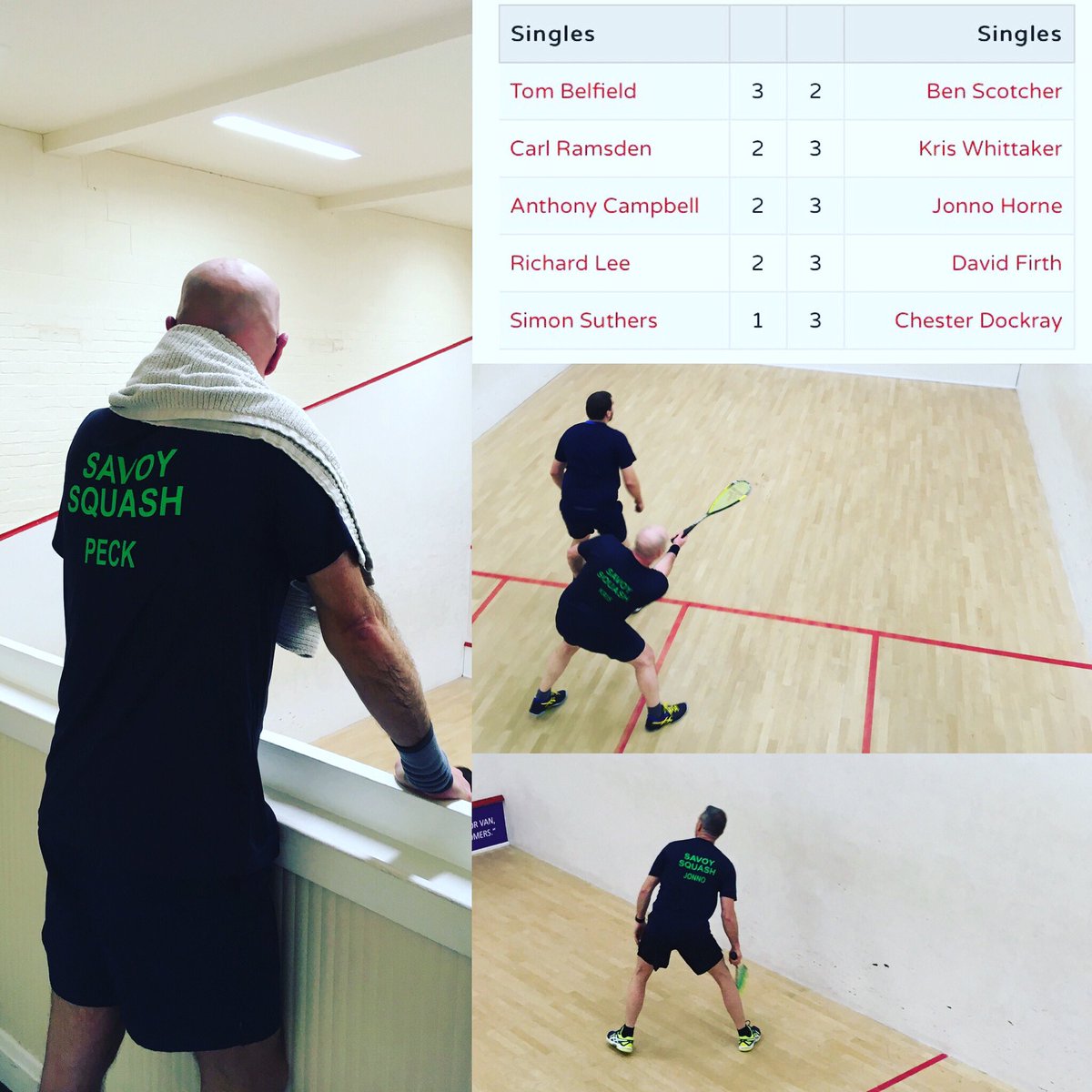 Mens 3 visited Queens 3 last night to face a tough away match. Some good close matches, but a good gritty performance from skel bagged us 19 points. <a href="/savoysquash/">Skelmanthorpe Savoy Squash Club</a>