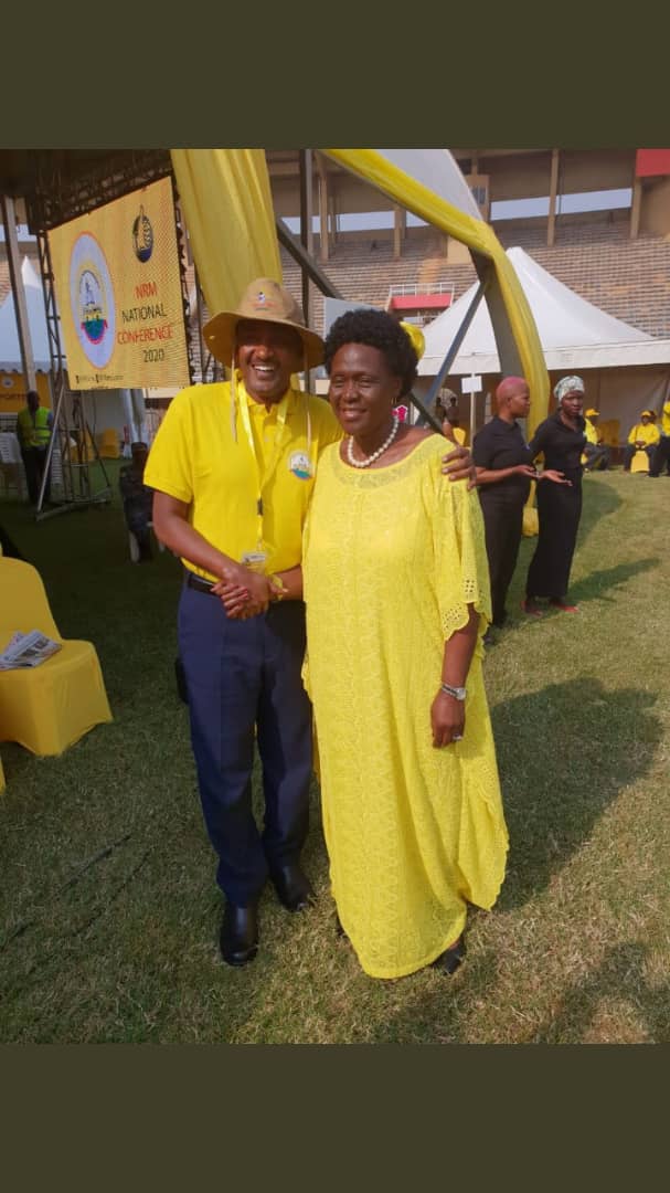 woira_michael's tweet photo. Banange kiri wano mu yellow family, people are so dope and very smart for the conference #NRMConference2020 https://t.co/im9p8OvTah