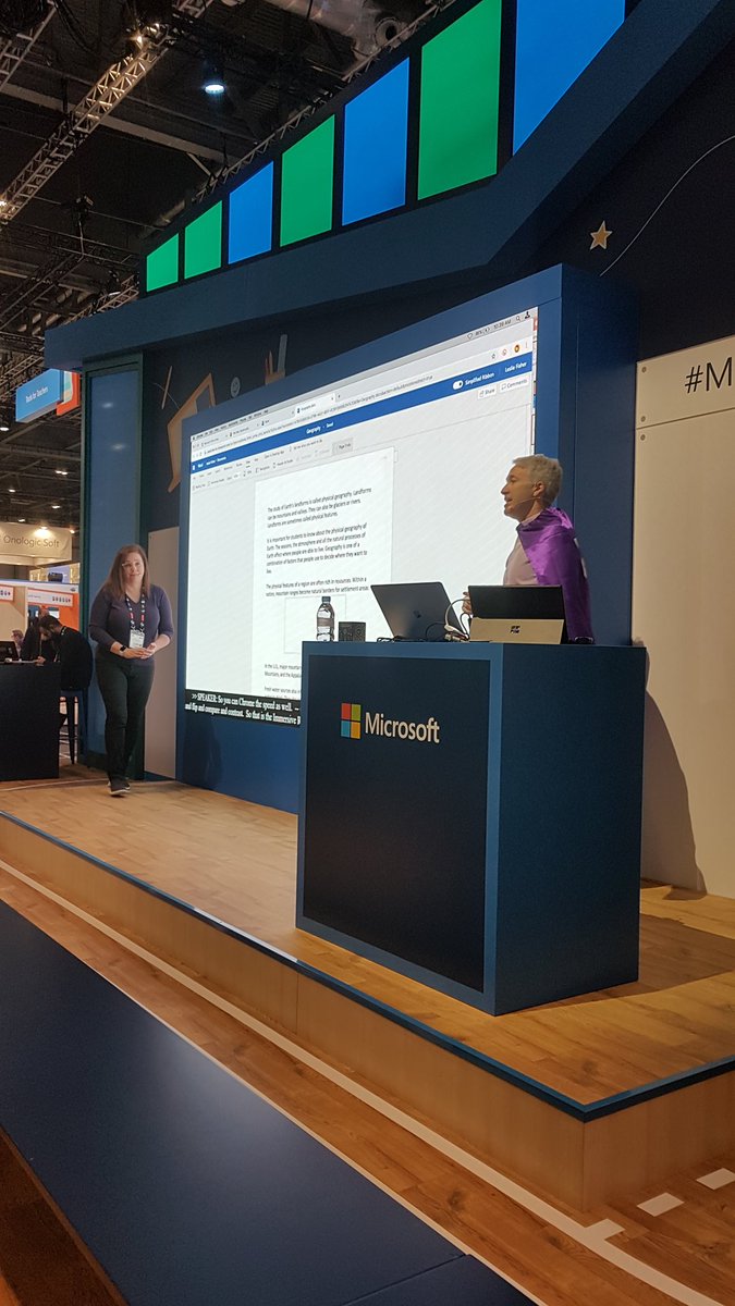 Microsoft immersive reader changing the way we can teach EAL and supporting students with learning needs.  

@microsofteduk <a href="/Bett_show/">Bett Global</a> <a href="/Office365/">Office 365</a> #edu #education #office365 #Bett2020 #immersivereader #eal #learning