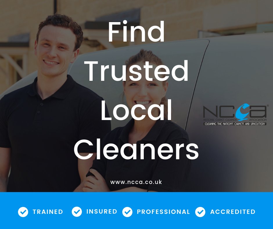 🔍 Looking for #TrustedLocalCleaners in your area?

Use our website search to find an #NCCA professional near you:  ncca.co.uk