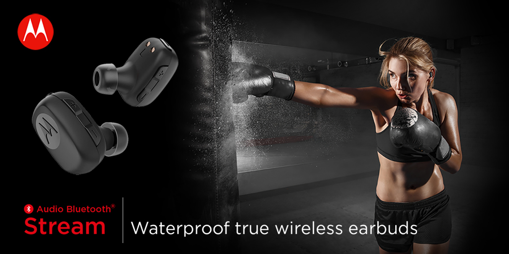 innov8iberia's tweet photo. Auriculares Bluetooth independientes Stream Motorola. Siente la libertad de movimiento sin preocuparte de enredos, ni de cables.
https://t.co/khS5K5bHOY
#innov8Iberia #motorola #audiobluetooth #trueWireless #earbuds #audioSport #audio #highQualityAudio #nowire https://t.co/gchjqYLLEI