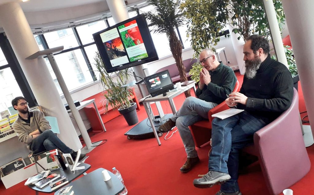 Ville_BoulogneB's tweet photo. #LSSL2020
Conférence et table ronde autour des #ecofictions avec l'auteur Christian Cherbourg et le conférencier Tanguy Schindler
La Science se Livre 2020 à #BoulogneBillancourt continue jusqu'au 8 février
 Le Programme par ici 👉 https://t.co/BgdtL6bDr3 https://t.co/esKeNf0col