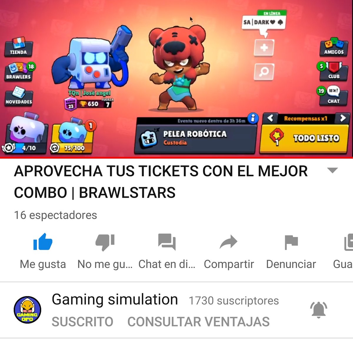 Vente al directo de gamingsimulation...combo y tikes ..