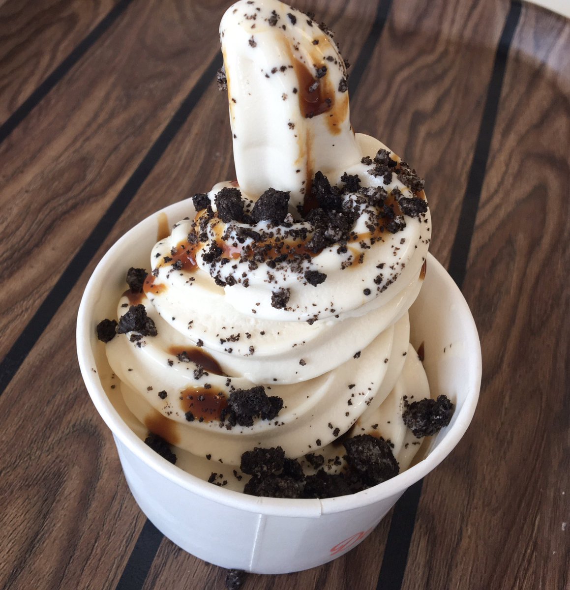 PrinceEbeano's tweet photo. Something for the road
Yoghurt in a different perspective.
From Ice Cream Hub located within the premises of our Lekki outlet.
Someone should please help us pass this cup of Ice Cream to Tems and tell her we love her voice.
#SaturdayVibes #SaturdayMotivation #Hamemeable https://t.co/b3FpH2iZt0