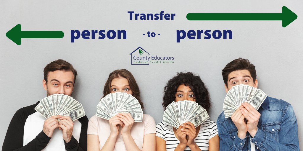 One of the many benefits to having your friends also be a part of #CountyEducatorsFCU is the ability to transfer money person-to-person. Take advantage of having better online and mobile functions on your account!