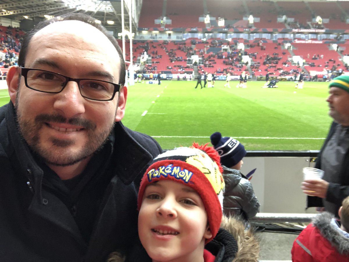 Stroperticus's tweet image. The boys first @BristolBears game down @ashtongatestad, let’s hope fire a cracker... c’mon the Bris.