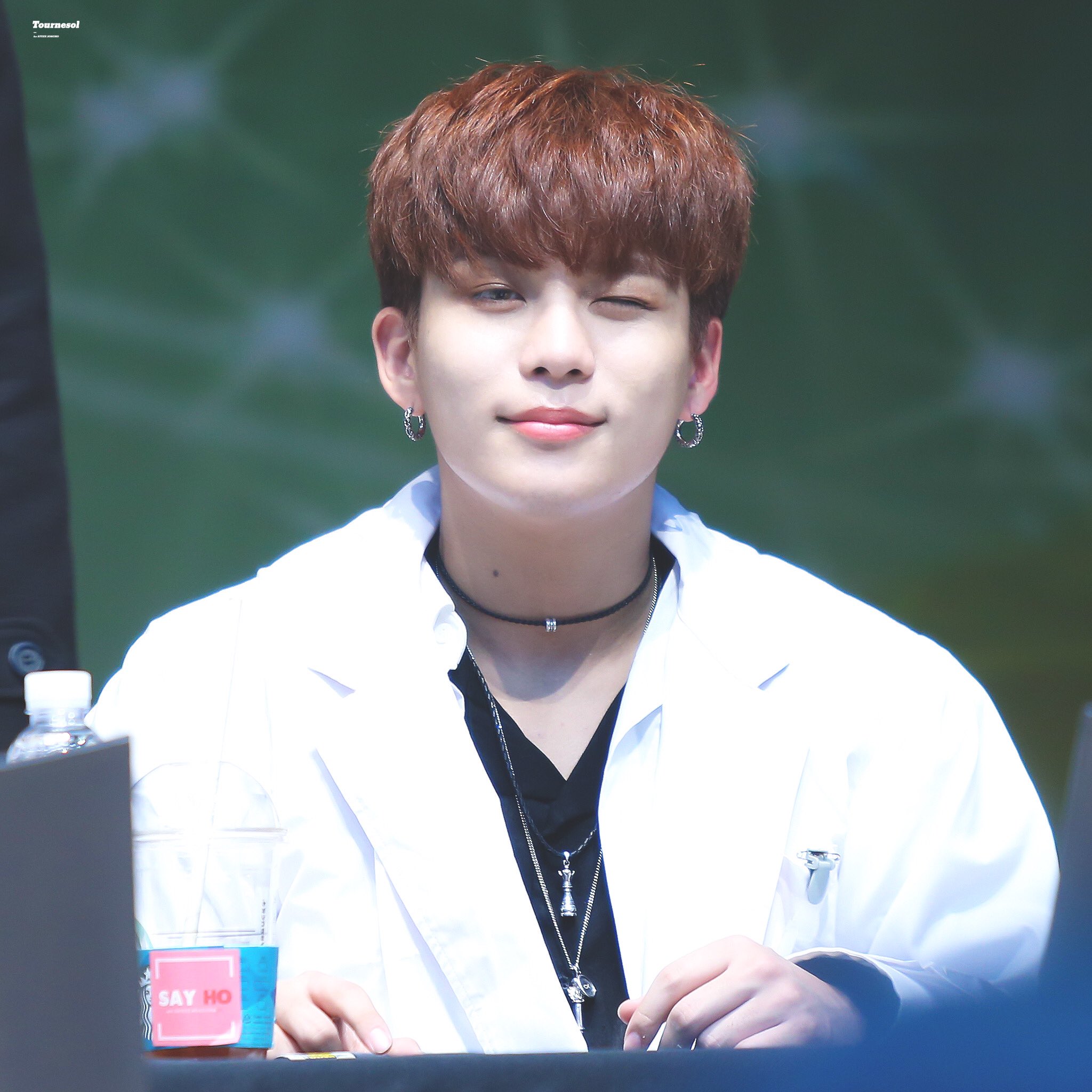ATEEZ ジョンホ Limitless 直筆サイン入りチェキ ジョンホ直筆サイン入り2Lサイズ写真…Jong Ho…ATEEZ…エイティーズ