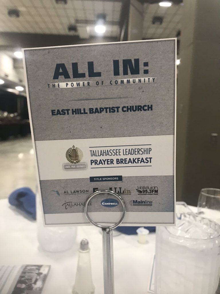 revdansowell's tweet photo. Church and community leaders gather this morning for prayer. #TLPB2020 #ALLinLEON  @JohnDaileyTLH @LeonSheriff @AlLawsonJr https://t.co/6JRpLuEGah
