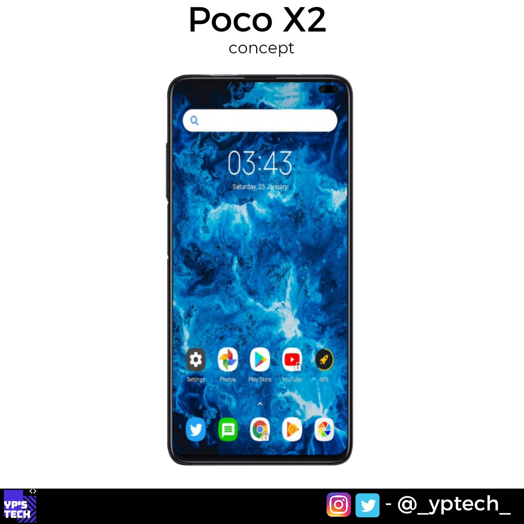 Guidingdroid's tweet photo. This is the #PocoX2 concept in collabration with @revatlas !
U can check the new video by @revatlas on the Poco X2!
.
#poco #pocox2lite #POCOIsHere #POCO #pocof2 #pocof2lite #pocophone #pocof1 #realmex2 #smartphone #oneplus7 #oneplus7pro #OnePlus7t #Oneplus8pro #mi10pro #mi10 https://t.co/cy5VCajvZC