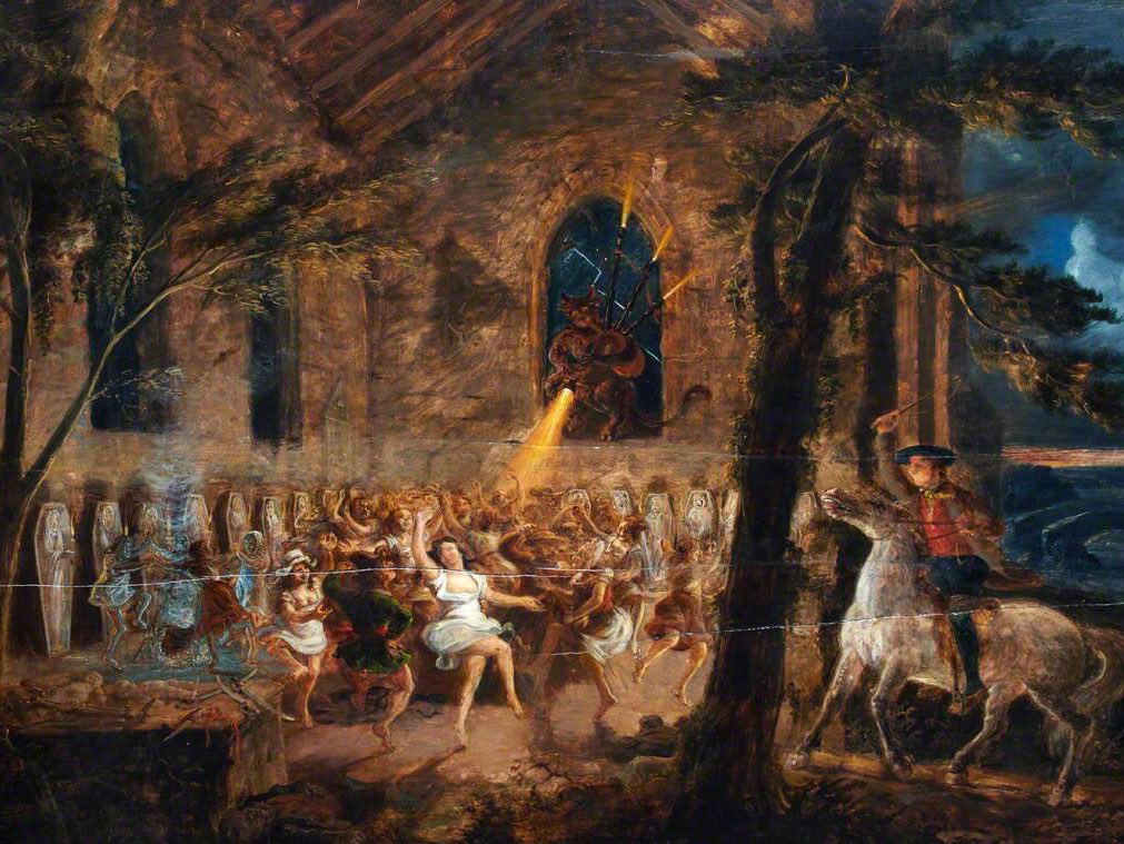 botanic_house's tweet photo. It's Burns Night! Who's ready to party like Tam O'Shanter at this weeks Cirque Saturday?! #BurnsNight2020 #TamOShanter #CirqueSaturday #whatson #Inverness #WhereGreatNightsHappen (awesome Tam O'Shanter painting by William Carse) https://t.co/bMmuCtlzYT