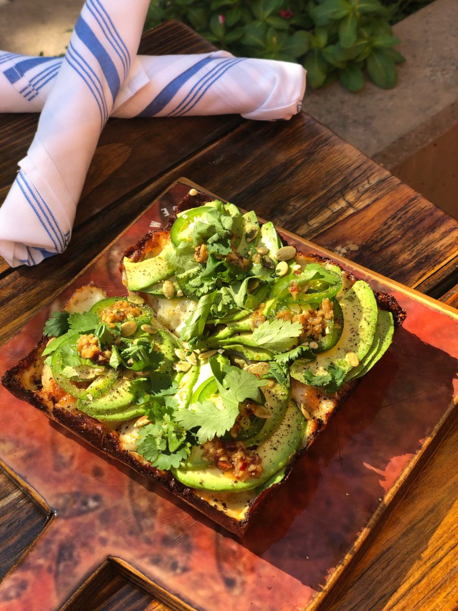 This Avocado Toast Pizza will make your weekend better. We promise. #AvocadoToastPizza