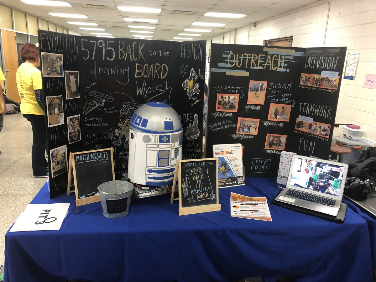 our pit is all ready for the southern qualifier! stop by to learn about our robot or just to talk!

#skystone #ftc #robotics #omgrobots