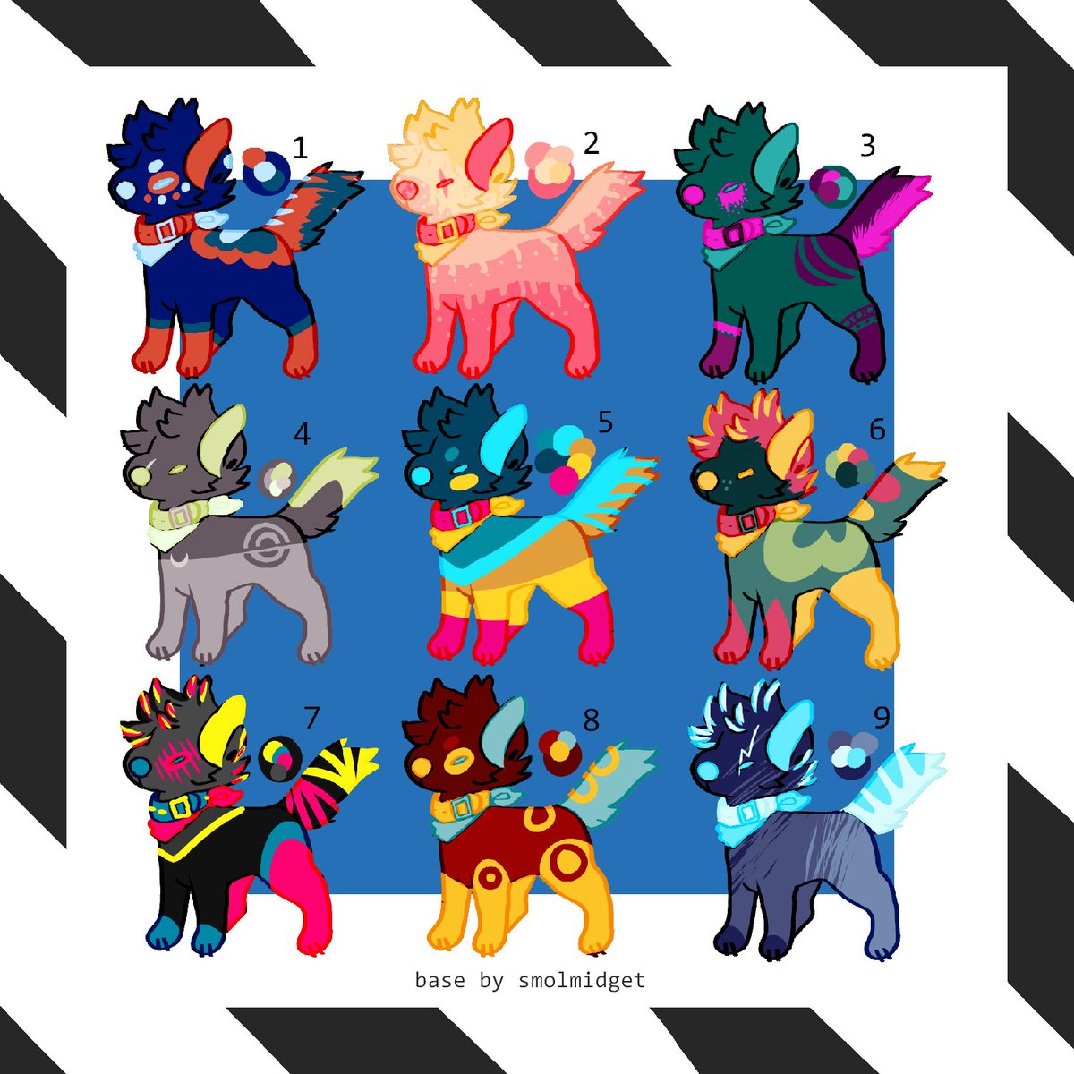 Ghosti_Lee's tweet image. Doggo adopts! $3 each, PayPal only!

Base by SmolMidget

$3 each

FCFS. Winner will get better quality image link. Remember to credit base maker.

#doggoadopt #smolmidget #smolmidgetbase #digitalart #deviantart #pupperadopt #canineadopt #adoptable #adoptables #adopt  #paypaladopt