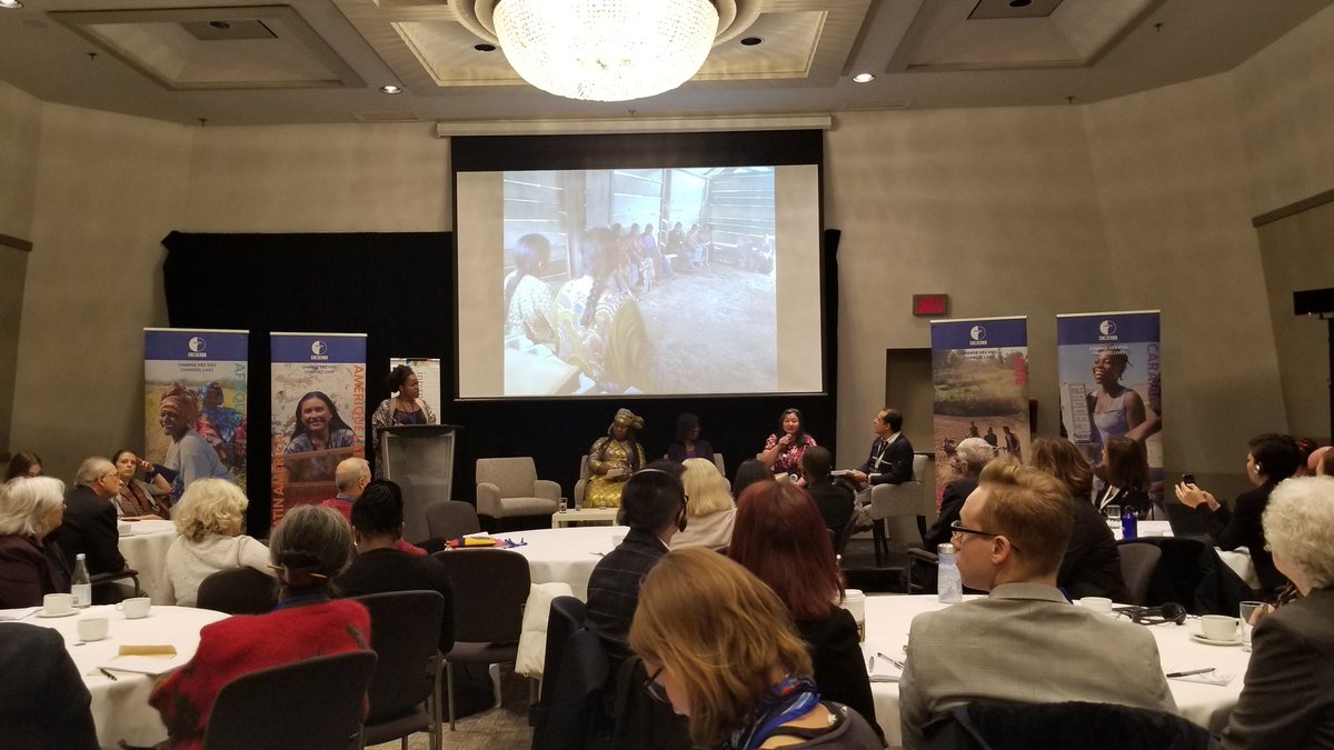 dilip_twt's tweet photo. #wuscceciforum @CECI_Canada Panel on #futureofpopulation shared experiences from Voice &amp; Leadership of Women projects in Senegal, Mali, Haïti and Guatemala funded by @GAC_Corporate Sharing key obstacles.... https://t.co/vW2PN59nQh