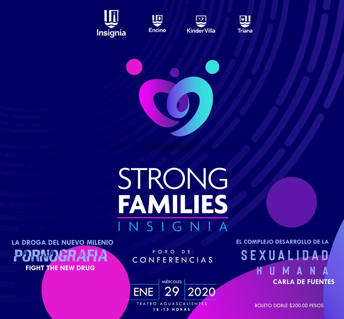 ColegioEncino's tweet photo. Los esperamos en nuestra Conferencia Magna del Grupo Educativo Insignia #strongfamilies https://t.co/nNFN5ANxnT