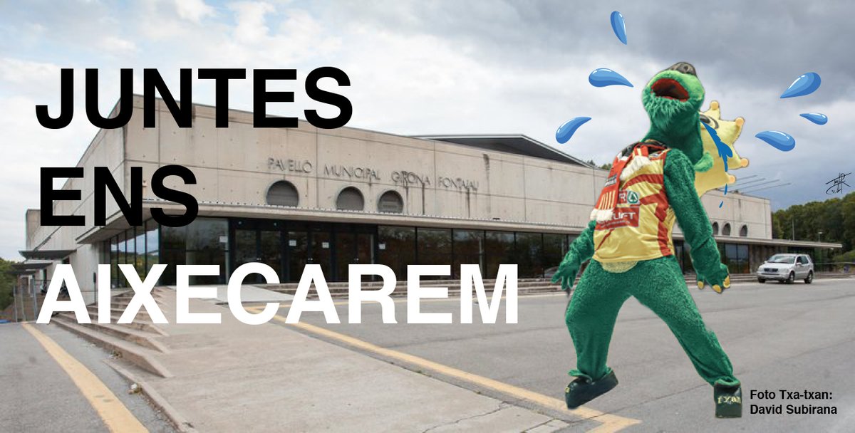 JUNTES HO AIXECAREM TOT! <a href="/unigirona/">Spar Girona</a> 

📸de Txa-txan: <a href="/MrSubi95/">David Subirana Macia</a>