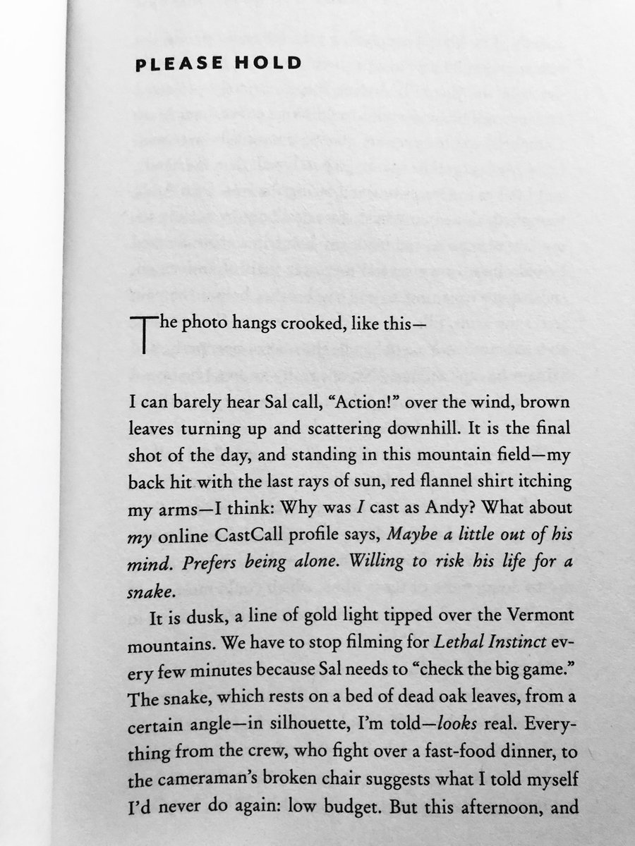 1/25/2020: "Please Hold" by  @PeterKispert, from his forthcoming collection I KNOW YOU KNOW WHO I AM, out February 11 from  @PenguinBooks. Originally published at  @JoylandMagazine:  http://www.joylandmagazine.com/regions/new-york/please-hold