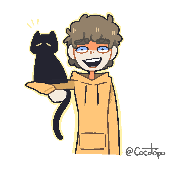Cocotopo's tweet photo. There's this one cat that always uses me as transport when I'm going home and I love him so much https://t.co/ojegVh7bSh