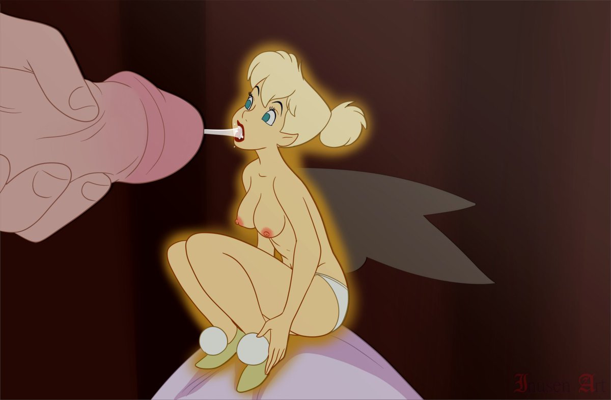 Tink in trouble with Hook. 