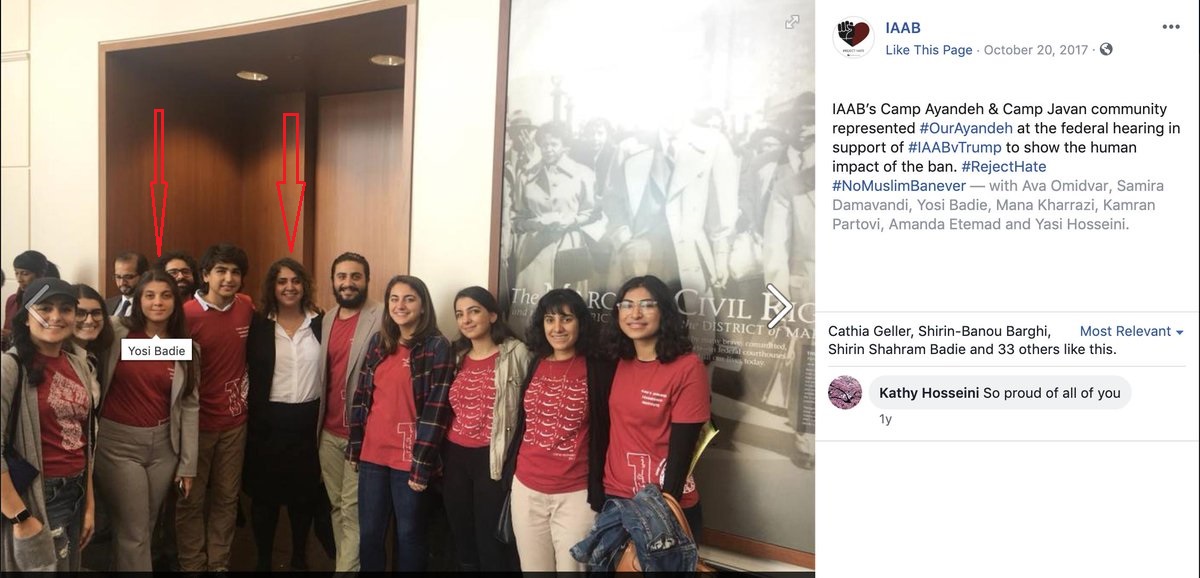 7)More of Kharrazi’s close ties with Codepink members Lily Tajaddini ( @lilytaj5) &  @YosiBadie.BTW, Tajaddini’s Twitter bio reads: “NH GOTV Operations for  @BernieSanders”