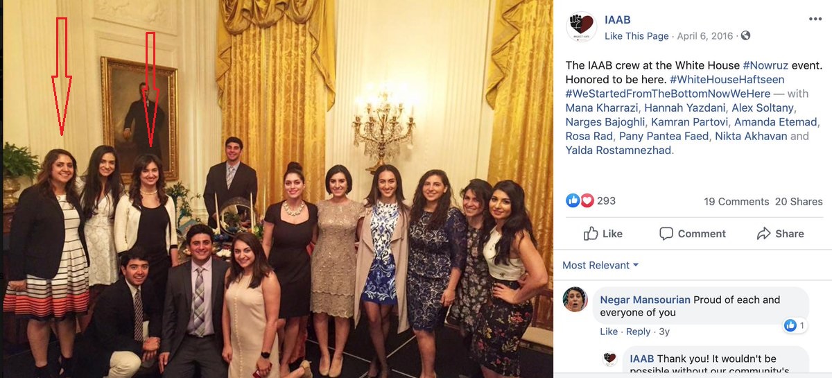 8)Kharrazi was at the Obama White House during an Iranian New Year (Nowrouz) festival along with  @nargesbajoghli, another Iran apologist/lobbyist who pushes Tehran’s talking points in U.S. media, including, of course, the  @nytimes.