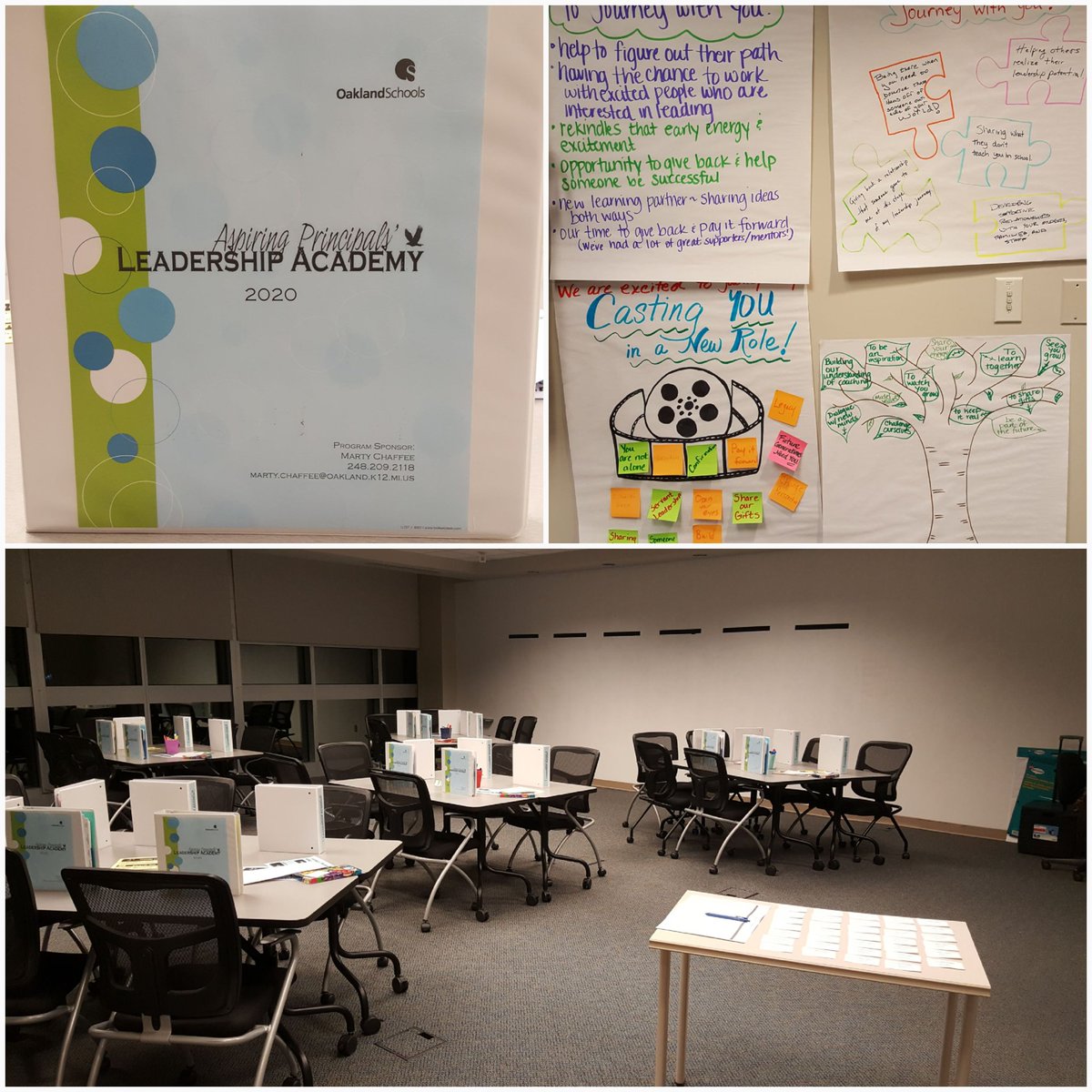 chaffeem's tweet photo. @OaklandSchools Aspiring Principal's Leadership Academy 2020. Ready to learn with a new group of leaders. @drjmagis @CAnthonyOS @JGottlieb2 #LifeatOS #OSAPLA https://t.co/8Vh6htcI0s