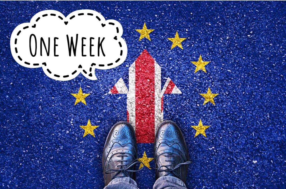 Just under a week to go #Brexit #Leave #WithdrawalAgreement  #Conservatives