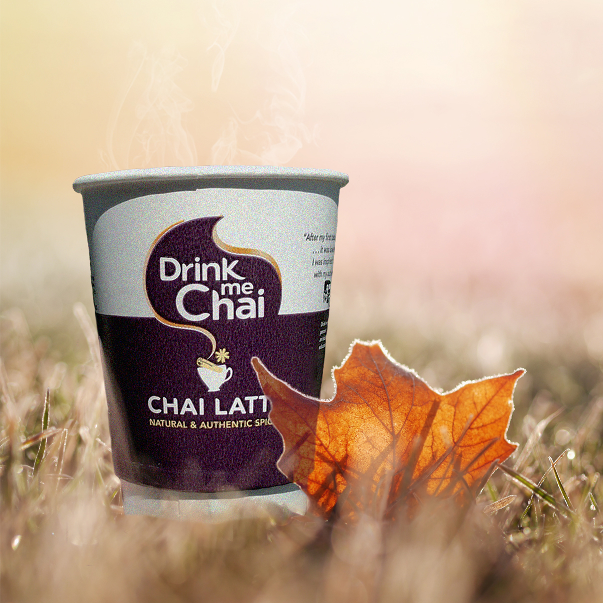 Drinkmechai's tweet photo. With the cold setting in, there's no better time to enjoy our #ChaiLatte In-Cup ❄️ Available on all @Ryanair flights across Europe, you don’t have to #travel anywhere without Chai as a companion! #DrinkmeChaixRyanair #retailinmotion #ryanairinflight #chaiinthesky #travel https://t.co/xXdvpL3kGa