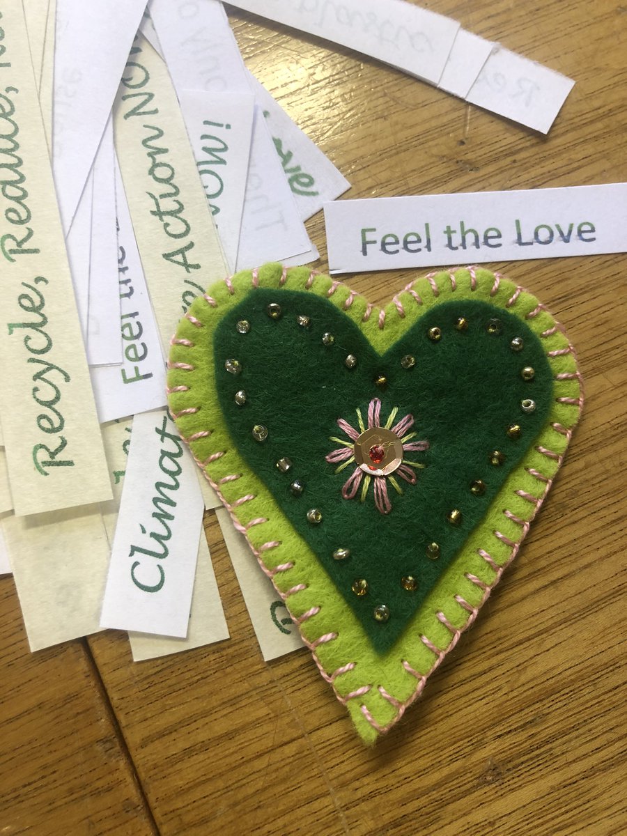 HomeInsteadR's tweet photo. Happy Saturday! Demonstrating dry needle felting &amp; just loving creative chatter &amp; skill sharing #WI #GreenHeartsDay #ShowTheLove https://t.co/JConKicQnu