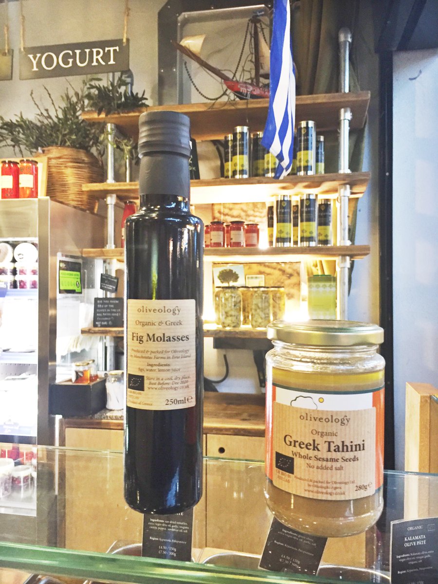 OliveologyUK's tweet photo. Our products of the month are our whole #tahini &amp; our #figmolasses. 
Find out why they are #staringredients:  https://t.co/IUDROpz0A0
Find them today at our shop in @boroughmarket, at our railway arch at Spa Terminus &amp; at our online shop: https://t.co/SWiDl2n1LE https://t.co/2Q97988oL4