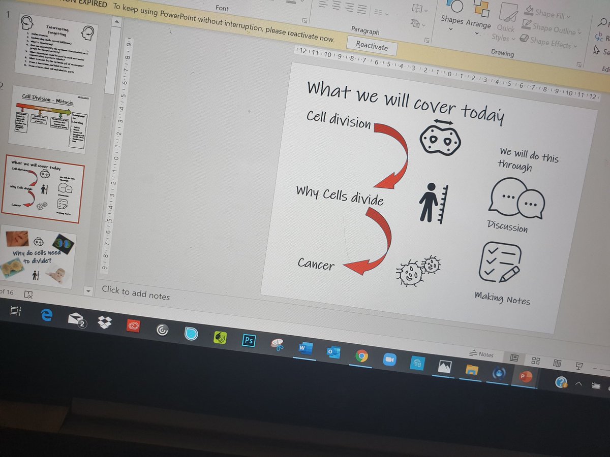 VictoriaLHall1's tweet photo. Dropping some basic @olicav style dual coding into Y9 science lessons. Students expect the simple visuals now to support linking concepts! @Withamsci #scienceteacher #biology #learning #interruptingforgetting #alwayslearning https://t.co/l5CTxPthye