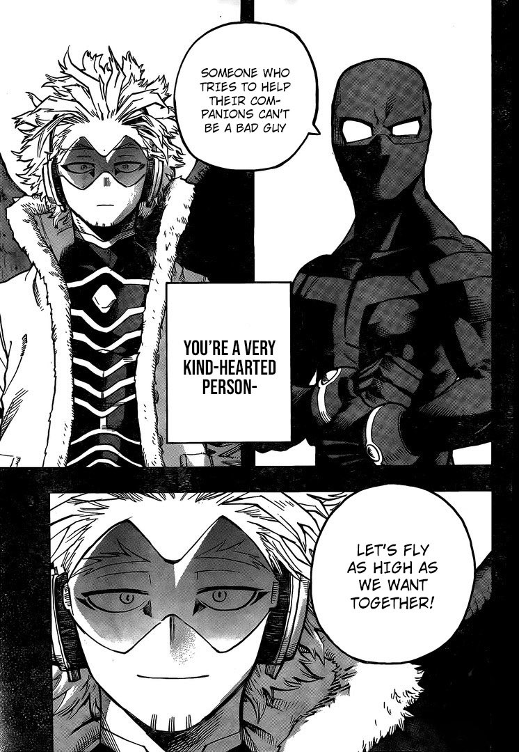 ✣ Wow Jin and Hawks being besties? Who saw that coming? Not me but it’s soft and I approve this message