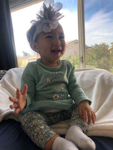 yeeeeitsyaya's tweet photo. My babygirl is ONE &amp; Im ugly crying looking at how big she has got. 😭 Happy 1st my wild little love. Mommy loves you beyond this lifetime❣ #KaykoElaineRose #FitzGirl #FaveDaughter #WildChild #theBaddest https://t.co/S3MPqQWJZc