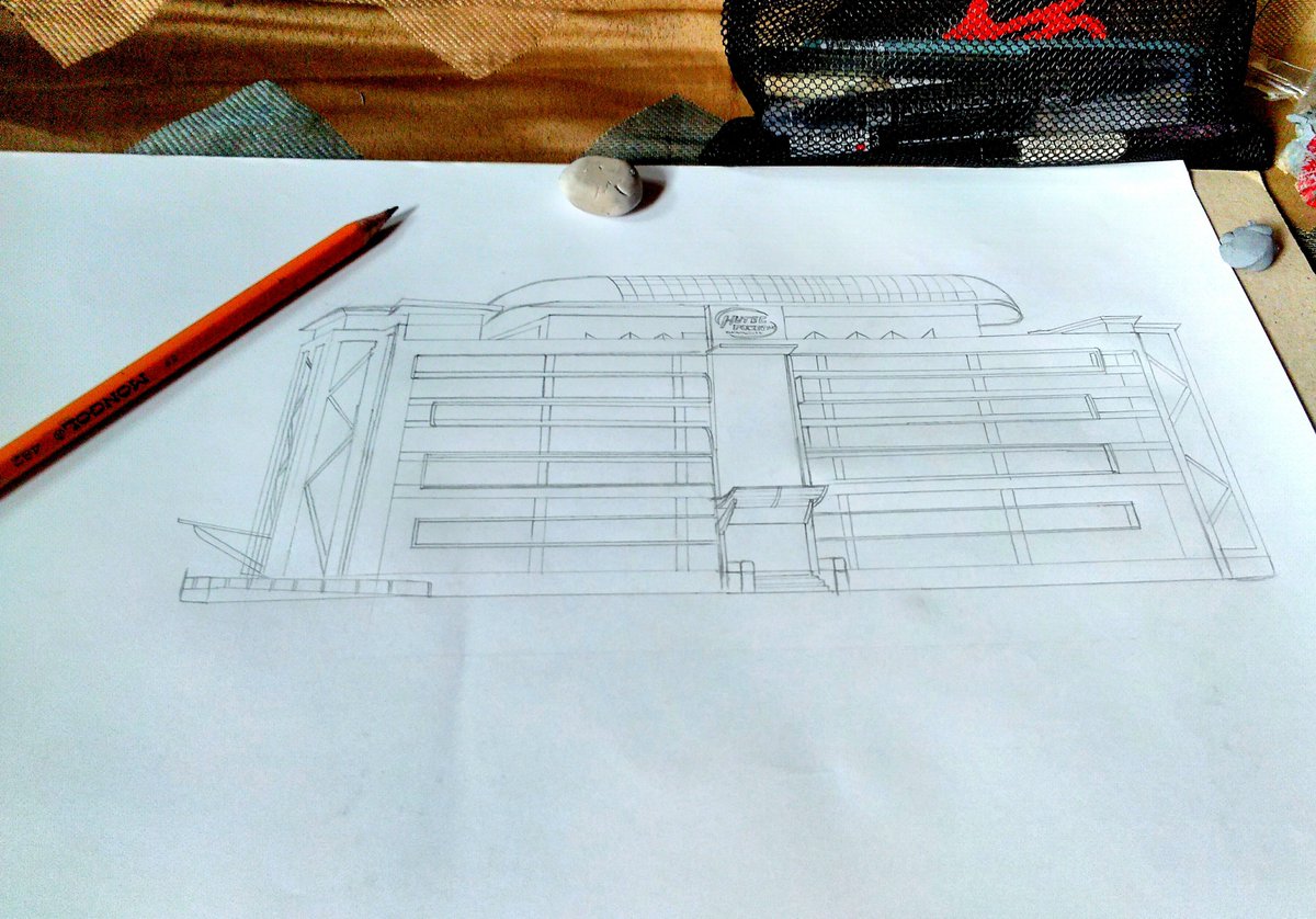 YtsircO's tweet photo. #sketch #building #giftforboss https://t.co/i2VFIqq1RE