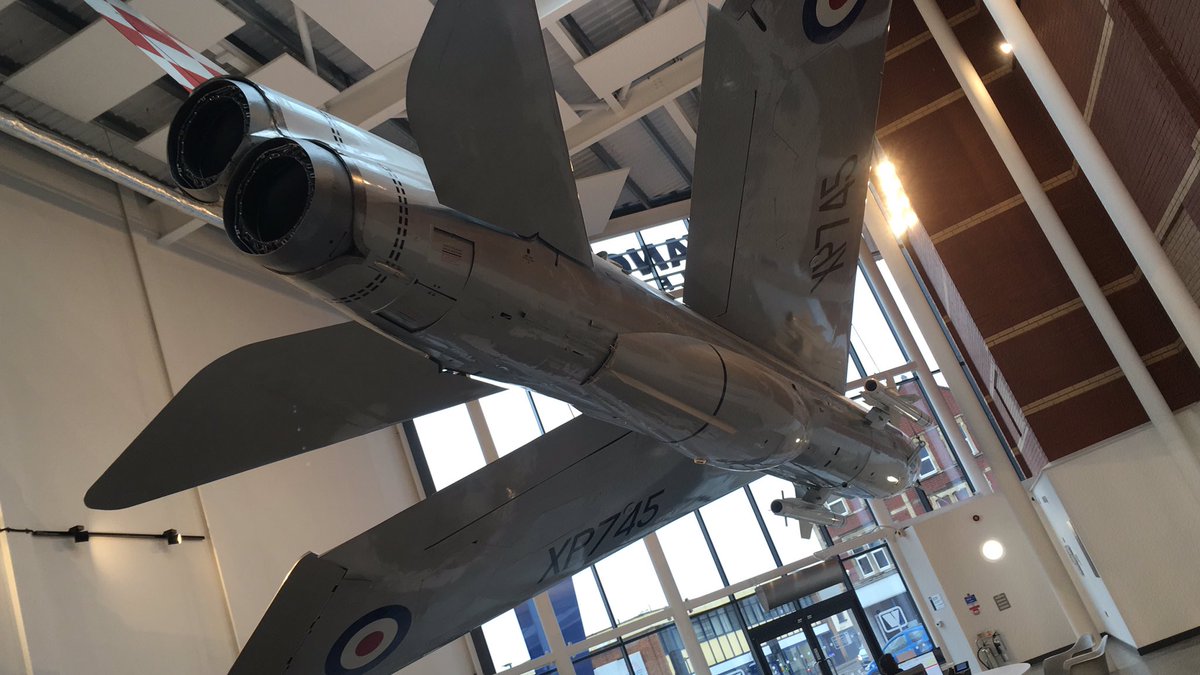 Thanks to the team at <a href="/VanguardStorage/">Vanguard Storage</a> Bristol for showing me around XP745 this morning. Appreciated your knowledge and enthusiasm for the jet and its history. The accompanying exhibition is very well put together - definitely worth a look.