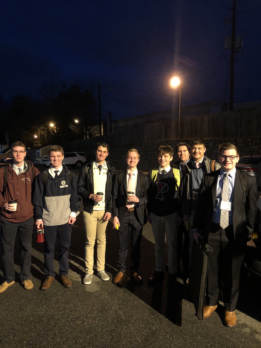 MMcCabe_LSCHS's tweet photo. #LSCHSForum is up before the sun today. We’re ready for day two of the Barkley Forum @emorydebate! #BFHS2020 Seven more Forum members are on their way to The Ridge Invitational, big day for the Soeech and Debate Team! https://t.co/mw7VHJC9NB