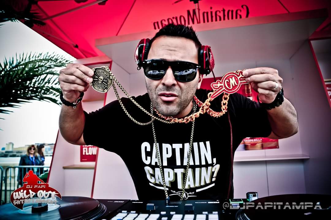 DJPapiTampa's tweet photo. Happy Gasparilla boys and girls! It's almost go time! #DJPapi #DJPapiTampa @WildOutEnt #WildOutEntertainment #WOE #WOEPhoto @GasparillaTampa #Gasparilla #GasparillaTampa #Gasparilla2020 #Tampa @CaptainMorganUS #CaptainMorgan #CaptainMorganFL #TeamCaptain #Beads #Parade #Pirates https://t.co/LwIlqrMz7v
