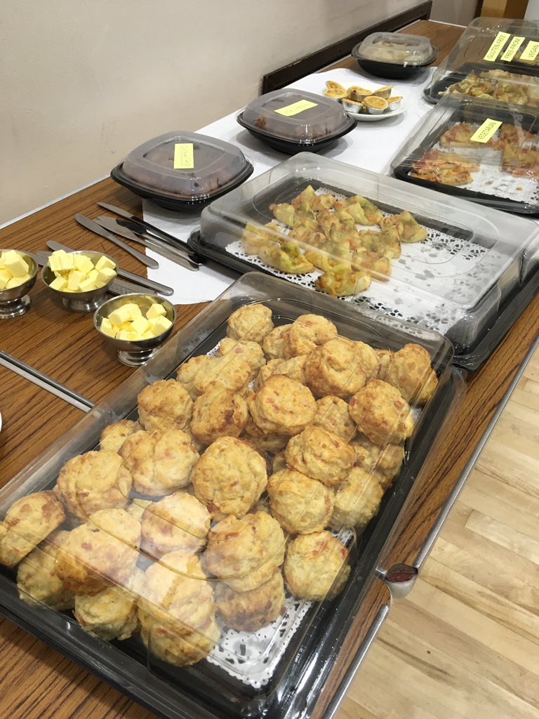 Our open day is in full swing <a href="/CCCColden/">ColdenCommonCommunityCentre</a> &amp; lunch is served. Thanks to @BrineMP and <a href="/WinchRadio/">Winchester Radio 94.7FM</a> for coming along
