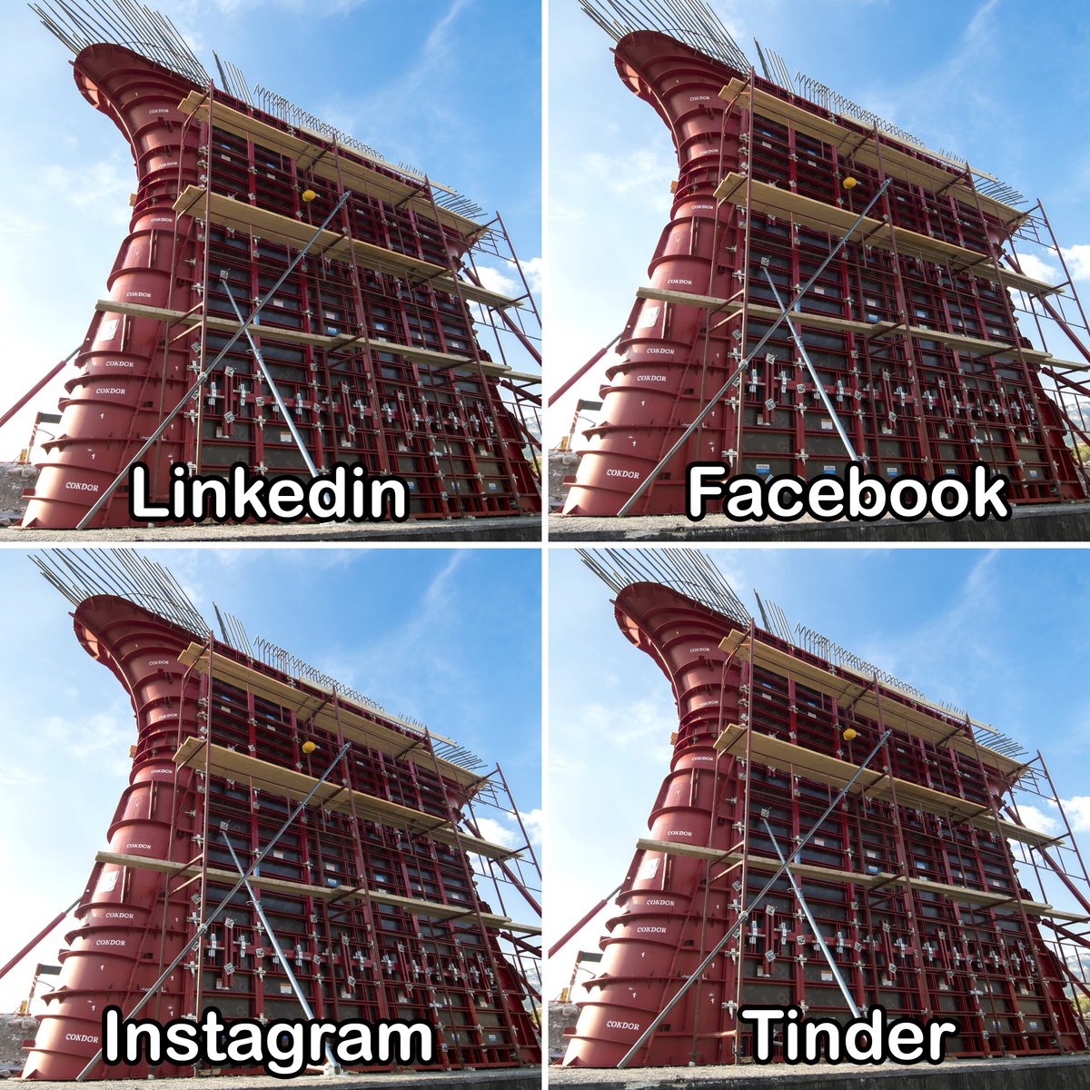 condor_formwork's tweet image. Non abbiamo bisogno di apparire diversi!
𝗖𝗼𝗻𝗱𝗼𝗿 è sempre al 🔝

#Condorformwork #dollypartonchallenge