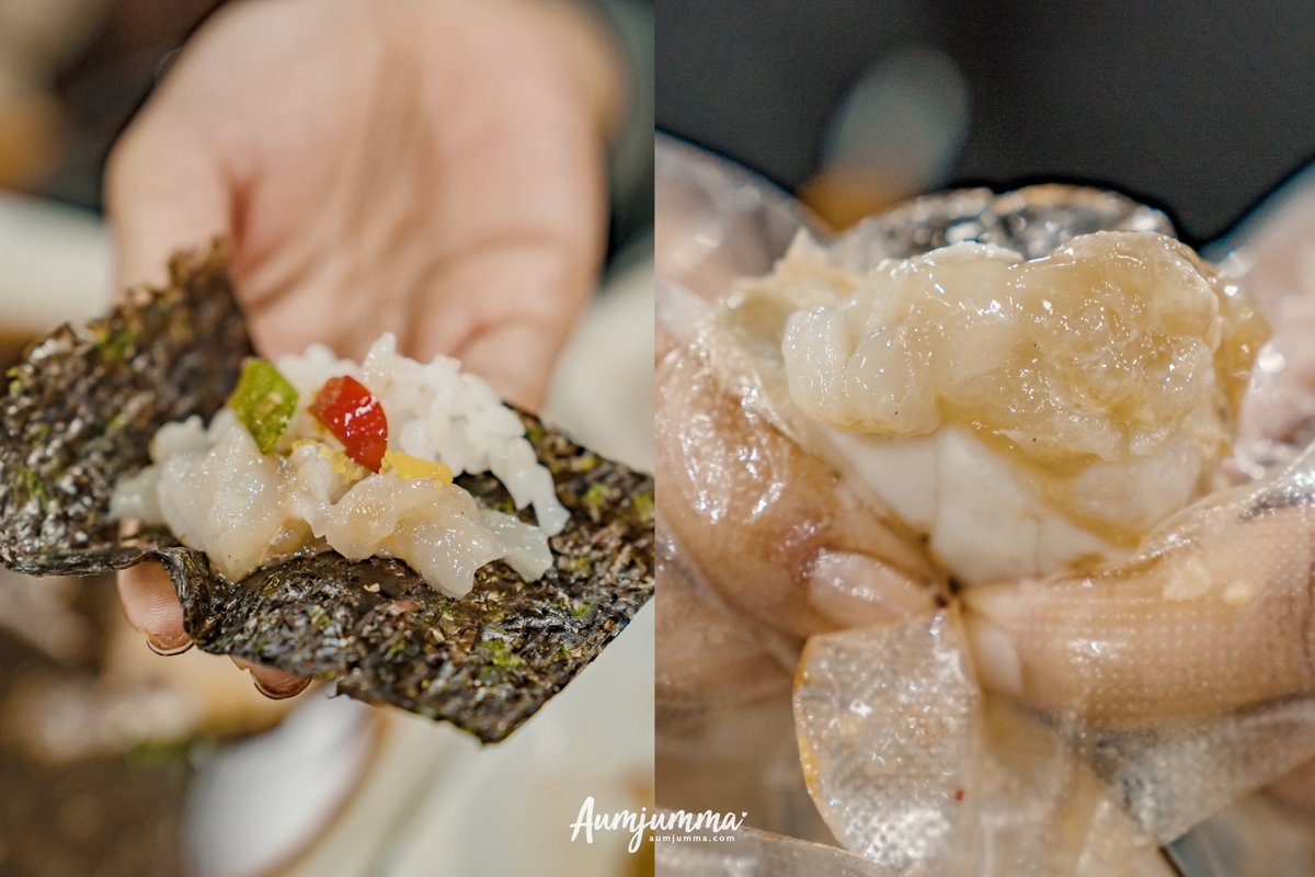 aumjumma's tweet photo. บุฟเฟ่ต์ปูดองเกาหลีร้านใหม่ฟรีมักกอลลีไม่อั้นแม่!! Sunmine Hengbok Gejang แถวสถานีทงแดมุน Exit 14 ปูดองเนื้อแน่น กุ้งอบเกลือ ปูทอด ปูเผ็ด ไข่ตุ๋น ฟรี!! มักกอลลีไม่อั้น โคตรคุ้มคนละ 768 บาท จองผ่าน KKDay นะ >> https://t.co/oc7fnL6Adn @aroii #อร่อยบอกต่อ @Review_korea #รีวิวเกาหลี https://t.co/S2XqVYdoMm
