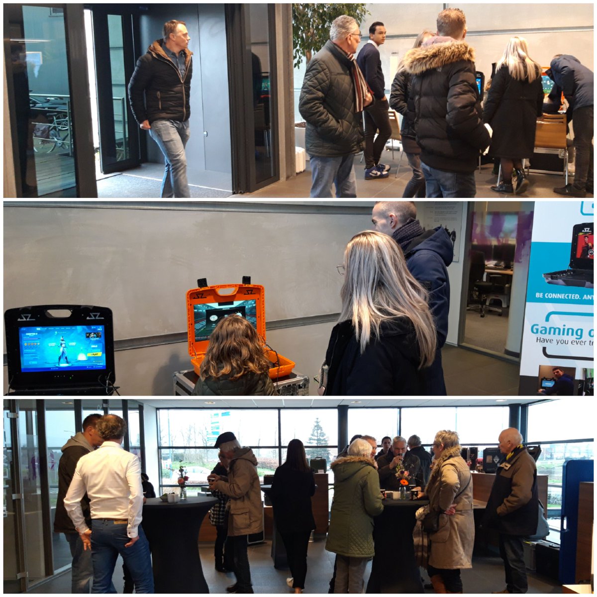 Weer een fantastische editie van de Open Bedrijven Dag 2020! Zo veel enthousiast mensen die wij ons bedrijf al hebben laten zien. Even een spelletje Fifa in een Game Case (waarop ook Lionel Messi en Max Verstappen spelen). En de garage sale: bijna uitverkocht. #obd2020