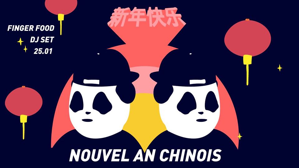 Panda Panda vous invite à fêter le nouvel an chinois. Au menu : DJ set, finger food et cocktails. Ce 25 janvier dès 18h au 21 rue Juliette Dodu, 75010 Paris