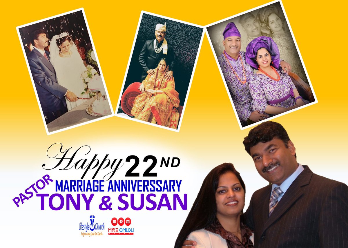 StyleChurch's tweet photo. Celebrating this amazing couple's 22 years of blissful marriage.

Happy Marriage Anniversary Pastor Tony &amp; Pastor Susan.

#lifestylechurchdoha #mom #wonderfulcouple #blessedfamily https://t.co/Z6IrhB8LZr
