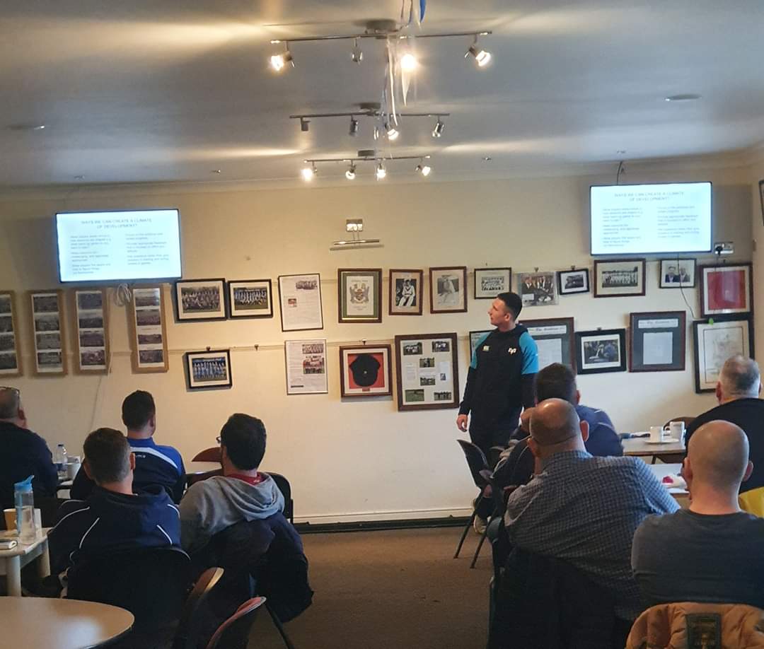 SportsMiniRugby's tweet photo. Thanks to @BryntirionRugby for your   input into this morning's development session today. Great attendance and valued input from all.#keeplearningkeepenjoying @WRU_Community https://t.co/ecFs3QjUQz