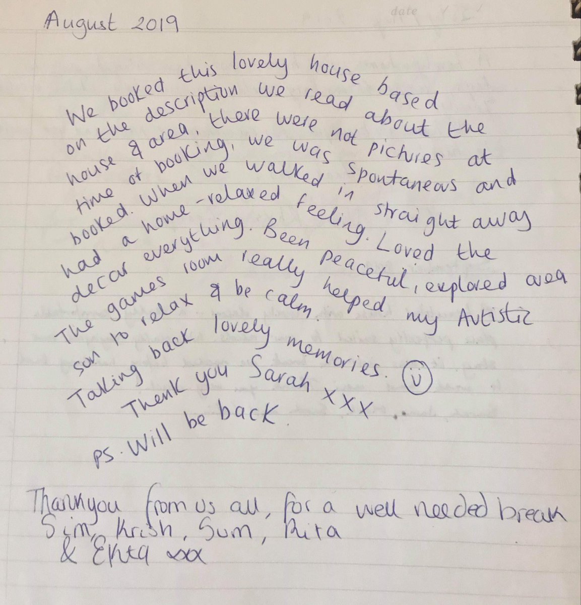 shrewsfields's tweet photo. What a lovely review from our guests! When you visit, make sure you leave a comment in our book! #shropshire https://t.co/1T54DhDFA9