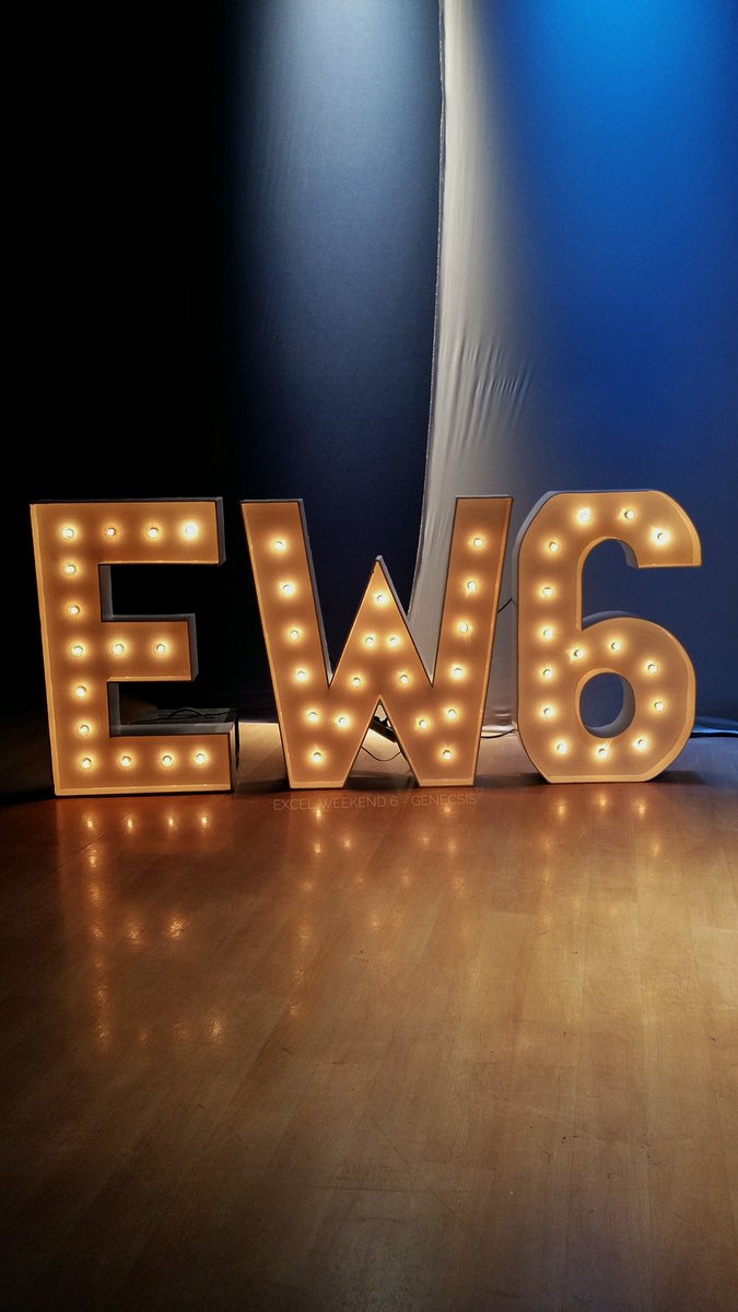 ExcelWeekend's tweet photo. COMEÇOU!!! #excel #excelweekend #ew6 #genecsis https://t.co/s3RbI0t3SP