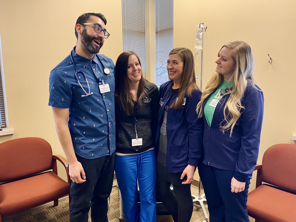 OSMSGB's tweet photo. What would we do without our amazing team of #InfusionNurses? Happy #NationalIVNurseDay to this bunch! #LifeAtOSMS https://t.co/OmQ4YC3mYw